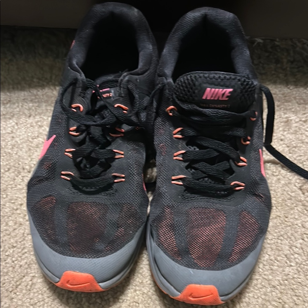 Nike Women's Black pink ans orange  Running Shoes